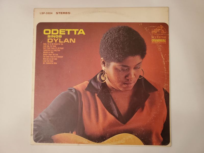 Odetta Odetta Sings Dylan vinyl record